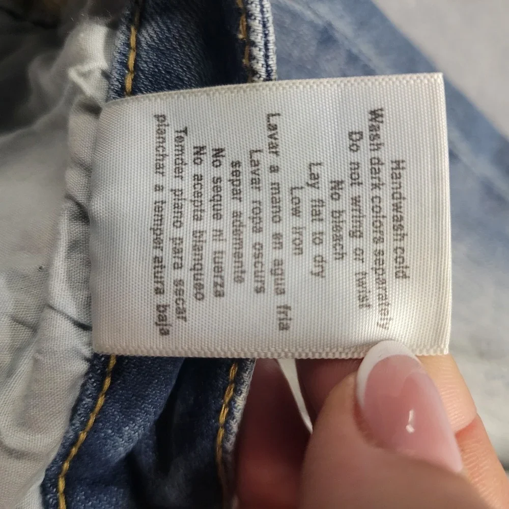 Judy Blue Los Angeles Boyfriend Distressed Jeans Light Wash Size 5/27 Denim